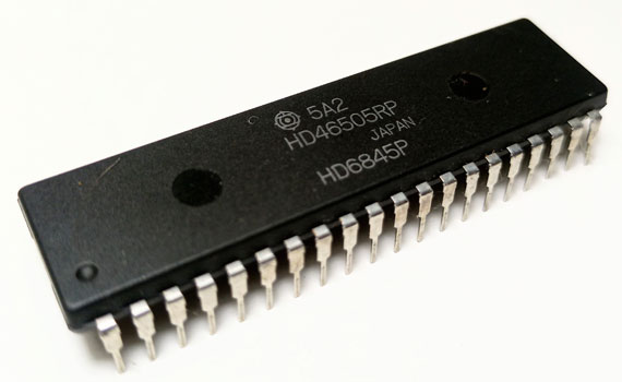 Hitachi 1984 HD4650RP Integrated Circuit