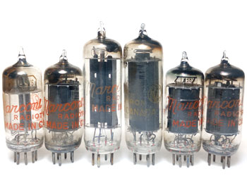 Marconi Canada Valve Vacuum Tube Collection